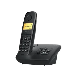 Gigaset - téléphone sans fil - avec répondeur + combiné supplémentaire - noir