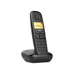 Gigaset AL170A - téléphone sans fil - avec répondeur - noir