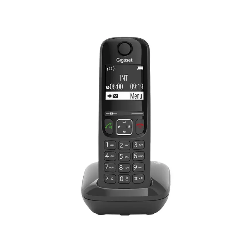 Gigaset AS690 - téléphone sans fil - noir