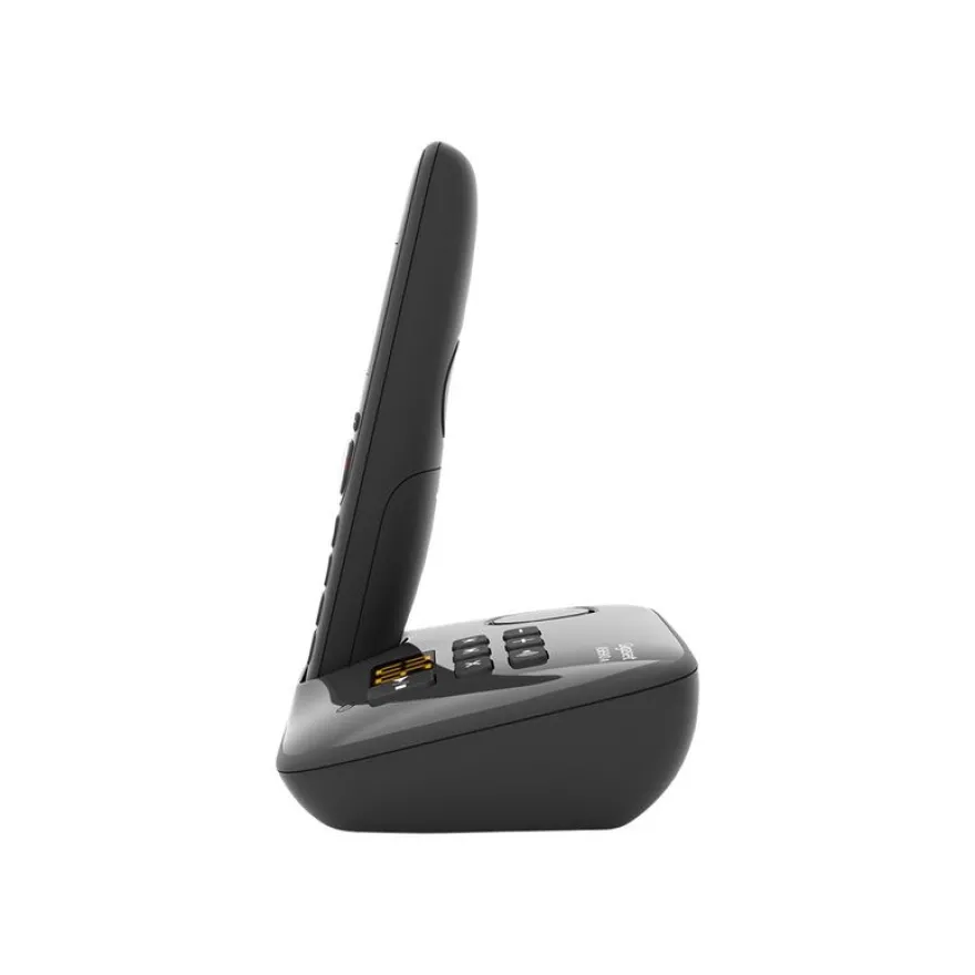 Gigaset AS690A - téléphone sans fil - avec répondeur - noir