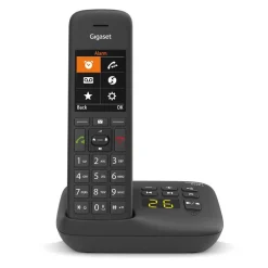 Gigaset C575A - téléphone sans fil avec répondeur - noir