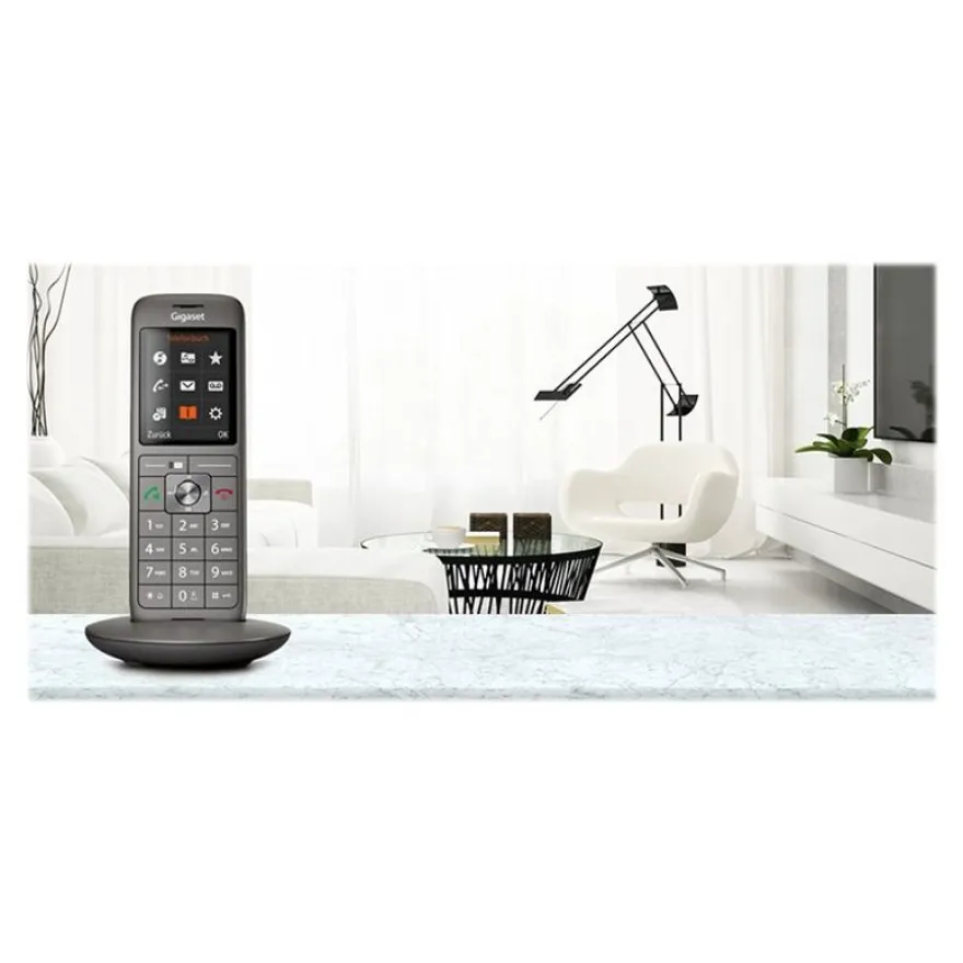Gigaset CL660 - téléphone sans fil - anthracite