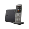 Gigaset CL660A Trio - téléphone sans fil - avec répondeur + 2 combinés supplémentaires - noir