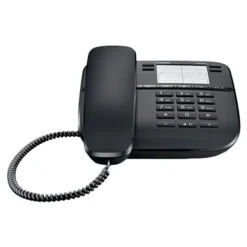 Gigaset DA410 - téléphone filaire - noir