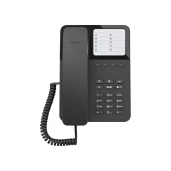Gigaset Desk 400 - téléphone filaire - noir