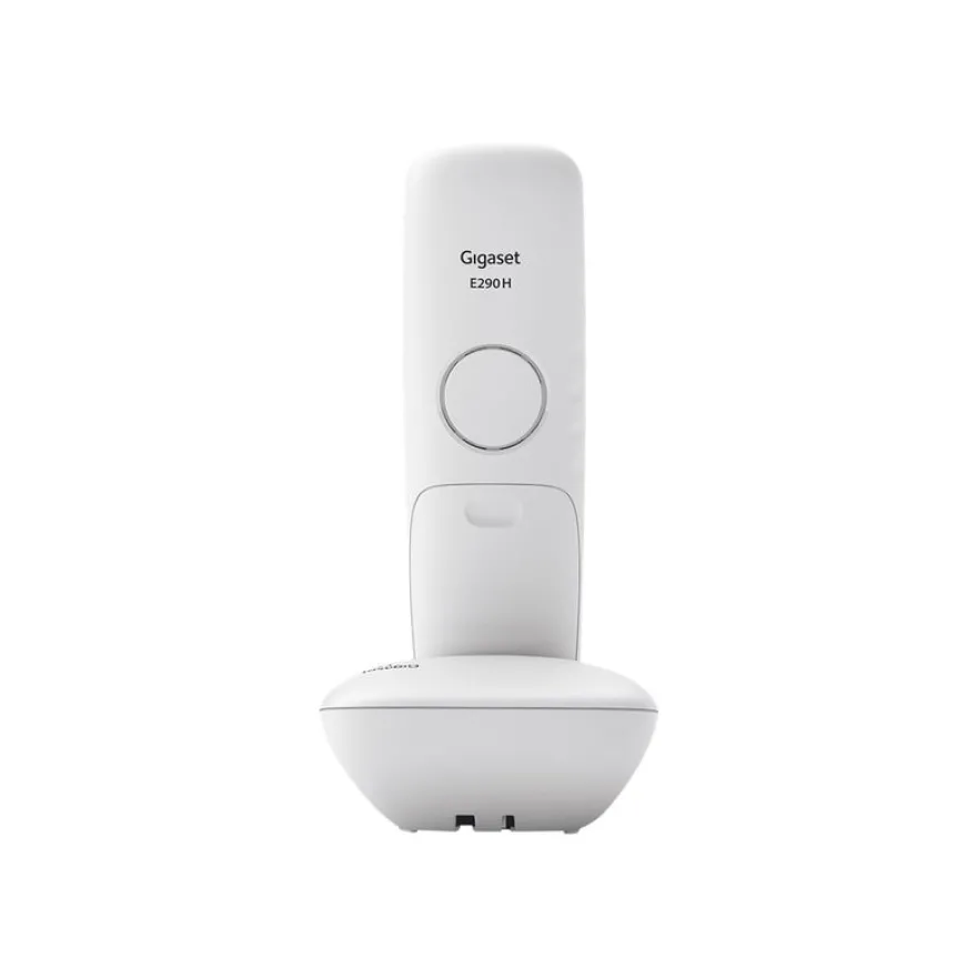 Gigaset E290 - téléphone sans fil à grosse touche - blanc