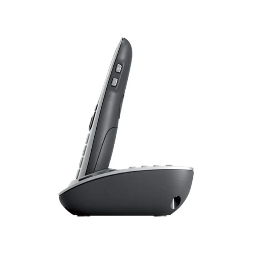 Gigaset E560A - téléphone sans fil - avec répondeur - argent