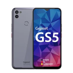 Gigaset GS5 - Smartphone - 4G - 128 Go - gris clair