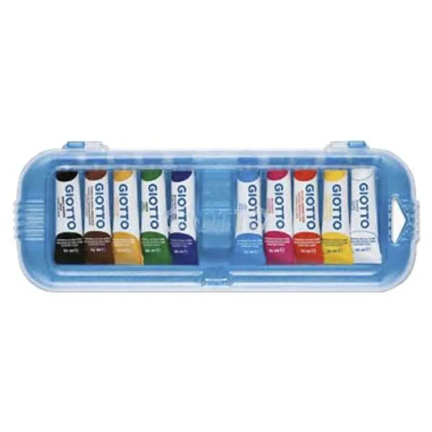 Giotto - 10 tubes peinture - gouache -