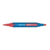 Giotto - Feutre double pointe rouge carmin
