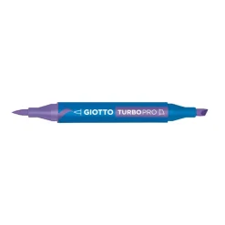 Giotto - Feutre double pointe violet