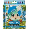 Giotto - Étui 12 feutres fins Petlovers - Lapin