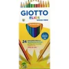 GIOTTO ELIOS - 24 Crayons de couleur triangulaires