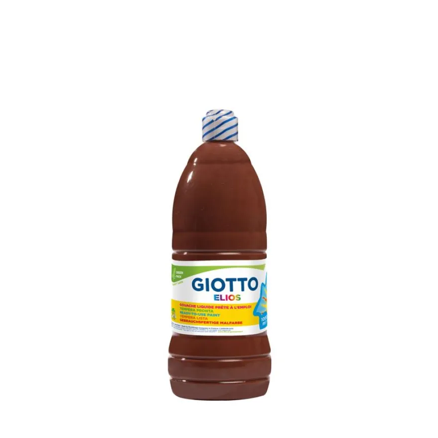 GIOTTO Gouache Elios - Flacon 1L - Marron