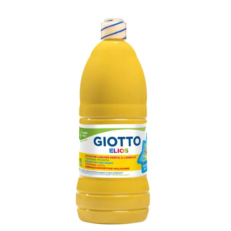 GIOTTO Gouache Elios - Flacon 1L - Jaune Primaire