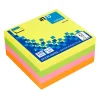 Global Notes - Bloc Cube - 320 feuilles - 75 x 75 mm - couleurs assorties