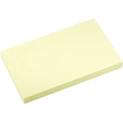 Global Notes - Notes adhésives - Pouvoir 3 fois plus adhésif - 100 feuilles - 125 x 75 mm - jaune