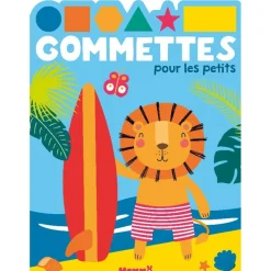 Gommettes pour les petits : Lion Surf