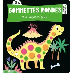Gommettes rondes Dinosaures