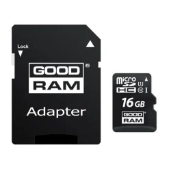 Goodram - carte mémoire 16 Go - Class 10 - micro SDHC - UHS-I U1