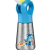 Gourde MINIZ en acier inoxydable 350 ml pour enfants – Design raton laveur – Étanche et écologique
