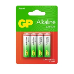 GP BATTERIES - 4 piles alcalines - AA / LR06