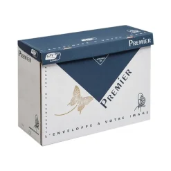 GPV - 250 Enveloppes Kraft - C4 229 x 324 mm - 120 gr - fenêtre 50x100 mm - bande adhésive