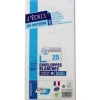 GPV - 25 enveloppes blanches - DL 110x220 mm - 90g/m² - blanc - bande adhésive