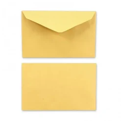 GPV - 1000 Enveloppes élection recyclées - 90 x 140 mm - 80 gr - jaune