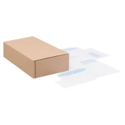 GPV Envel'Matic - 500 Enveloppes patte trapèze - C5 162 x 229 mm - 80 gr - fenêtre 45x100 mm - blanc