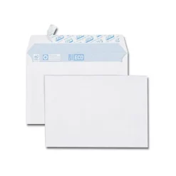 GPV Green - 50 Enveloppes recyclées + 10 gratuites C6 114 x 162 mm - 75 gr - sans fenêtre - bande auto-adhésive