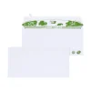 GPV Green - 200 Enveloppes recyclées DL 110 x 220 mm - 80 gr - fenêtre 45x100 mm - blanc - bande adhésive ouverture rapide