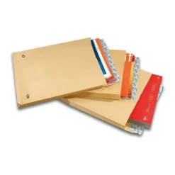 GPV PACK'N POST - 50 Enveloppes Kraft - 260 x 330 mm - extrémité ouverte - auto-adhésif