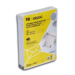 GPV Pack'n Post - 10 Pochettes bulles - 170 x 225 mm - bande de protection