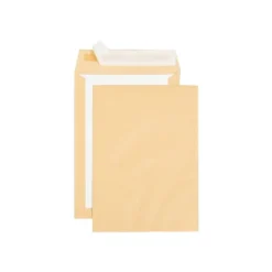 GPV Pack'n Post - 100 Pochettes kraft dos carton - C4 229 x 324 mm - 120 gr - bande auto-adhésive