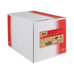 GPV Pack'n Post - 250 Pochettes kraft à soufflets 260 x 330 mm - 120 gr - bande adhésive