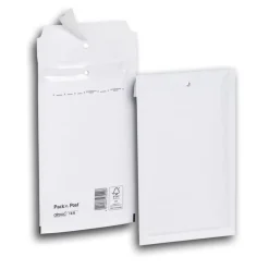 GPV Pack'n Post - 10 Pochettes bulles - 140 x 225 mm - bande de protection