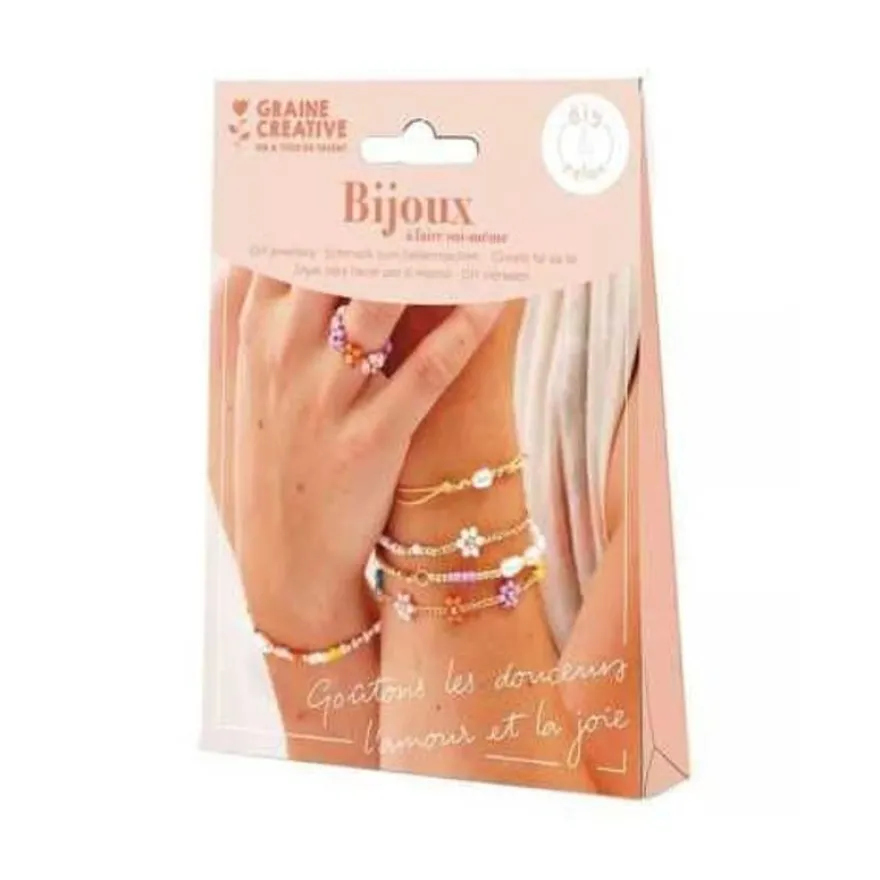 Graine Créative - Kit Bijoux Perles & Nacre - Créatif et élégant avec