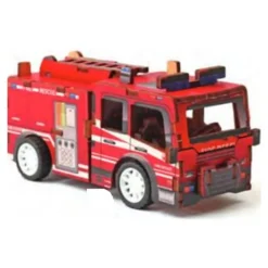 Graine Creative - Maquette Bois - Camion de Pompier - puzzle 3D