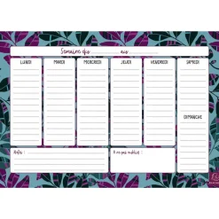 Hebdo Planner Color Design - 26,5 x 18 cm - différents modèles disponibles - Exacompta