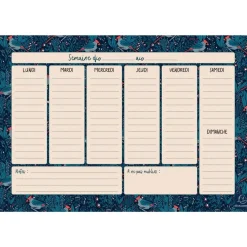 Hebdo Planner Color Design - 26,5 x 18 cm - différents modèles disponibles - Exacompta