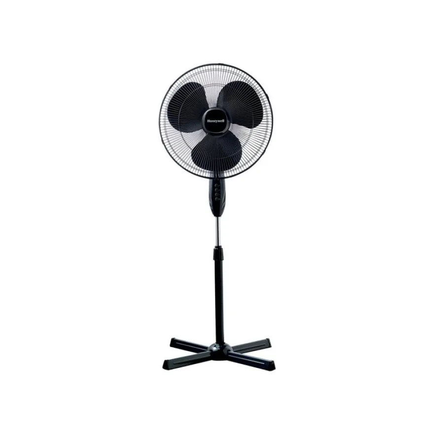 HONEYWELL - Ventilateur sur pied Comfort Control - réglable en hauteur - flux d’air facile à contrôler - design compact et élégant