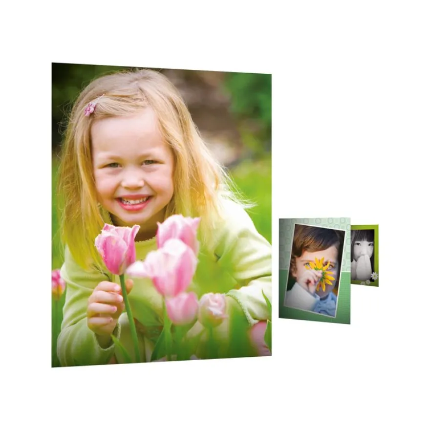 HP - Papier photo brillant - A4 - 200 g/m² - 100 feuilles
