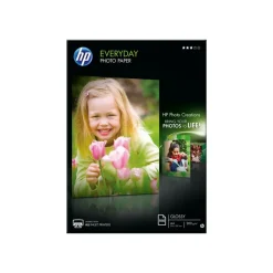 HP - Papier photo brillant - A4 - 200 g/m² - 100 feuilles