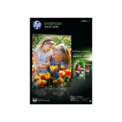 HP - Papier photo semi-glacé - A4 - 200 g/m² - 25 feuilles