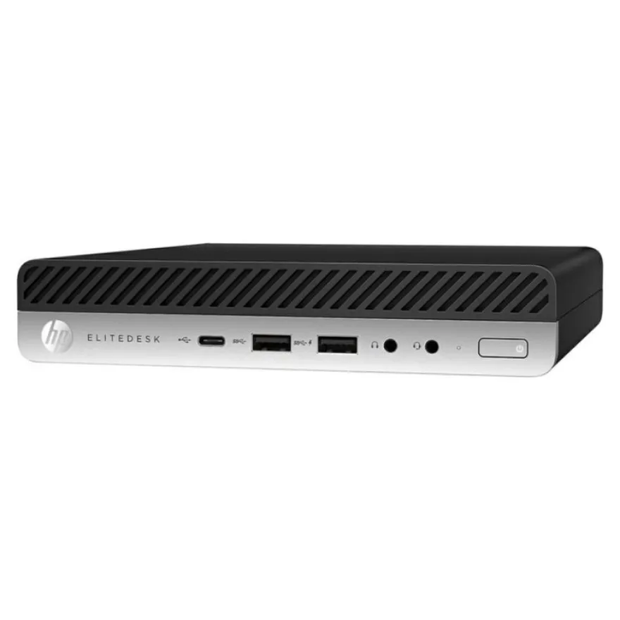 HP EliteDesk 800 G4 - SFF Core i5 8500 / jusqu'à 4.1 GHz - RAM 8 Go - SSD 512 Go - UHD Graphics 630 - Gigabit Ethernet - Win 11 - moniteur : aucun - reconditionné - Grade A