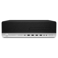 HP EliteDesk 800 G4 - SFF Core i5 8500 / jusqu'à 4.1 GHz - RAM 8 Go - SSD 512 Go - UHD Graphics 630 - Gigabit Ethernet - Win 11 - moniteur : aucun - reconditionné - Grade A