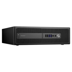 HP EliteDesk 800 G2 - unité centrale - SFF - Core i5 6500 3.2 GHz - 8 Go - SSD 240 Go, HDD 500 Go