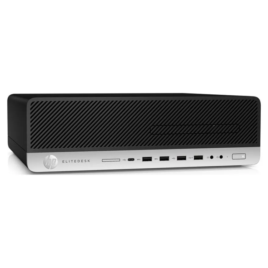 HP EliteDesk 800 G4 - Unité centrale reconditionnée grade B - SFF - RAM 8 Go - SSD 256 Go