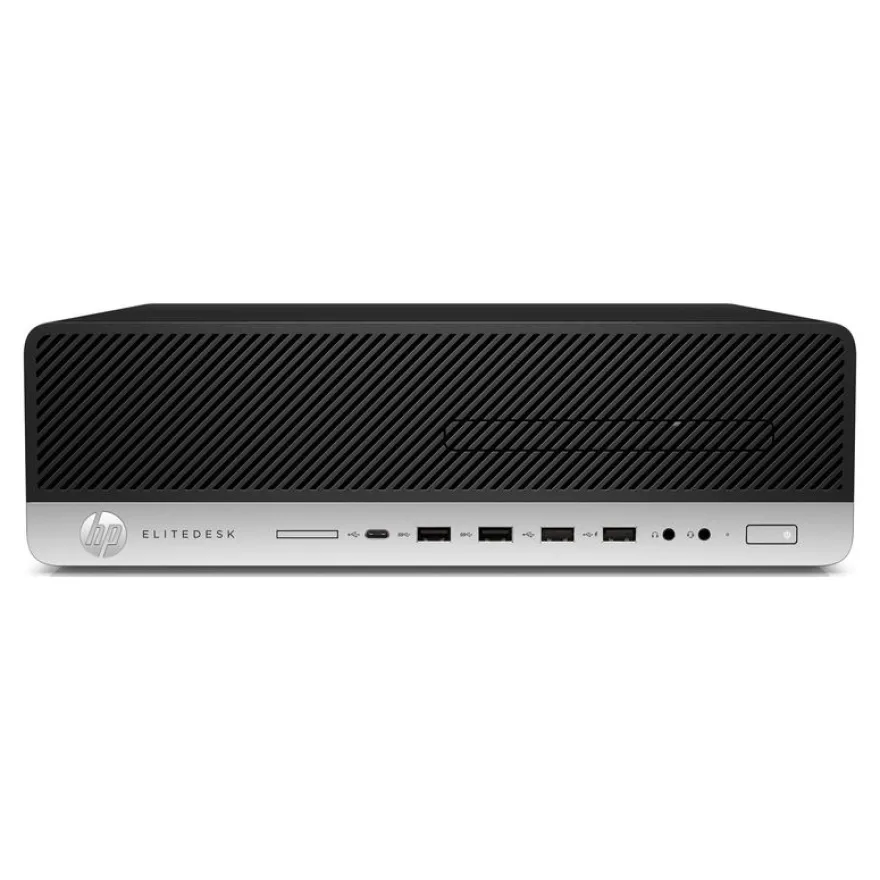 HP EliteDesk 800 G4 - Unité centrale reconditionnée grade B - SFF - RAM 8 Go - SSD 256 Go